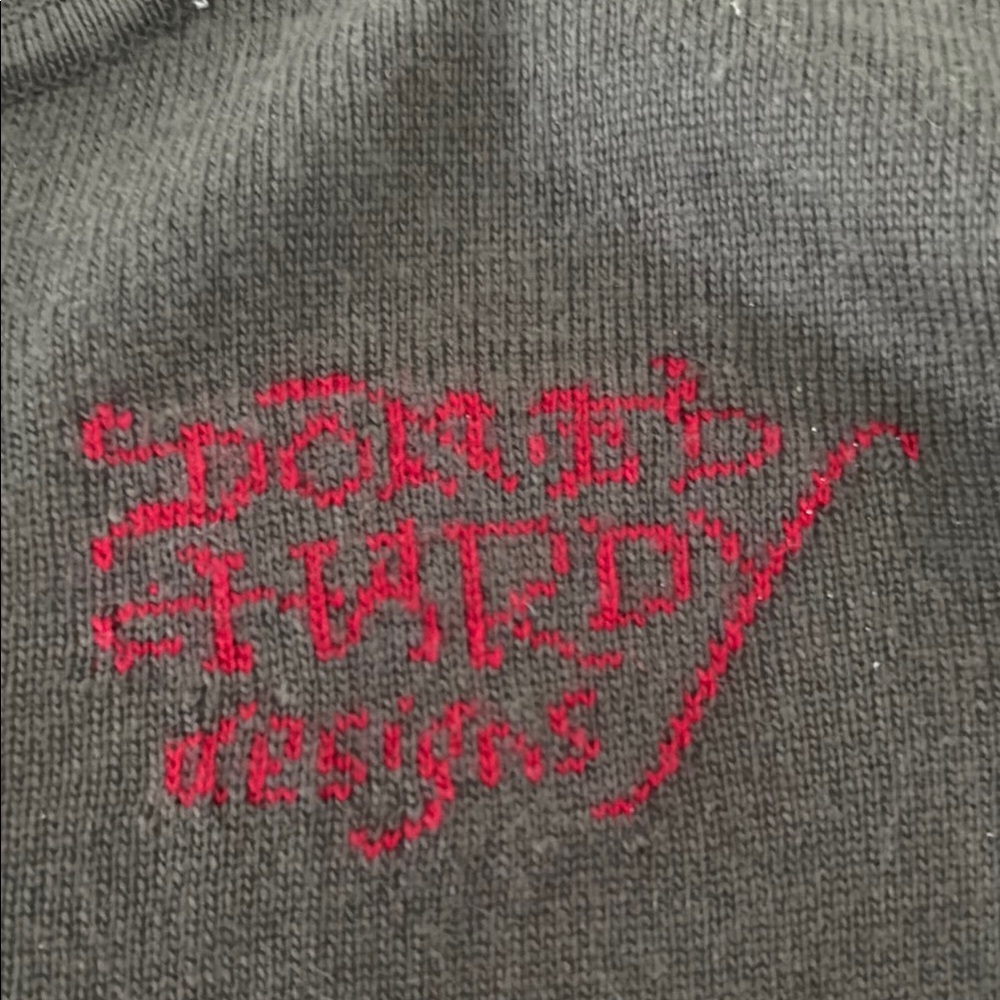 Ed Hardy by Christian Audigier Wool Zip-Up Hoodie – Large - Picture 5 of 6